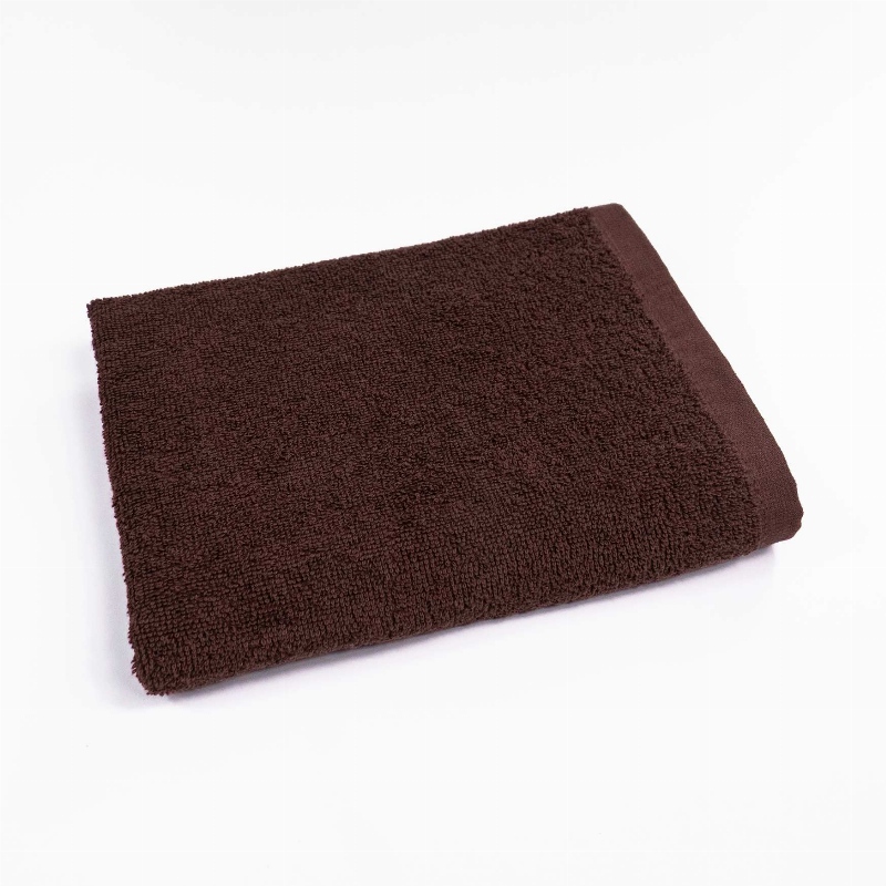 Рушник для рук та обличчя махровий GM Textile 40х70см 400г/м2 (Коричневий)